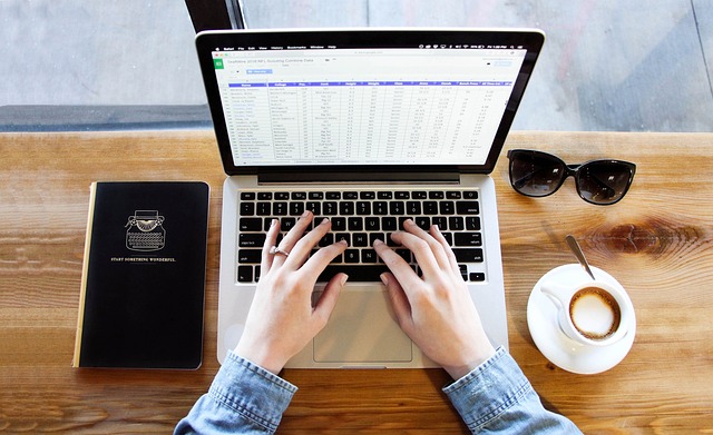 computer accessories like keyboard mouse cables and USB-C adapter on clean desk